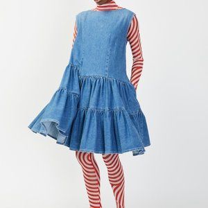 denim dress- MM6 MAISON MARGIELA Denim dresses(2021)